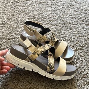 Cole Haan Zerogrand Criss Cross Gladiator Sandals